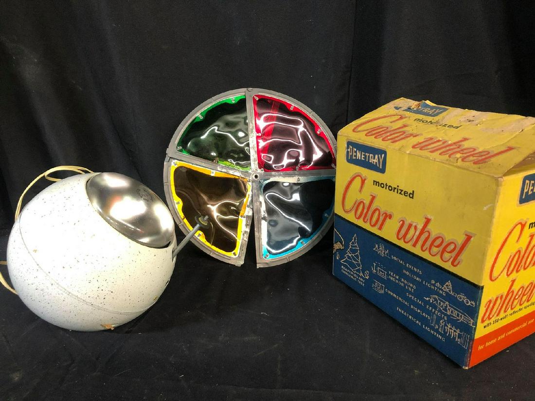Penetray motorized color wheel outlet