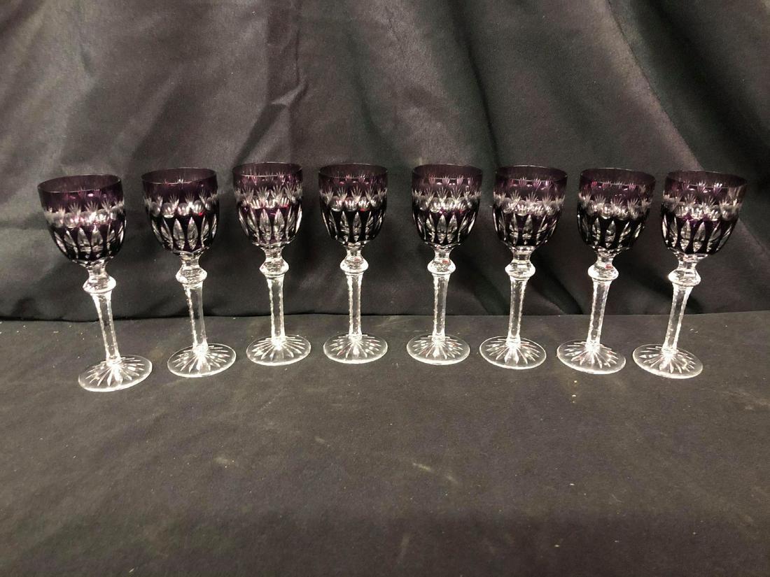 Cut To Clear Crystal Goblets 6x2: Cut To Clear Crystal Goblets 6x2