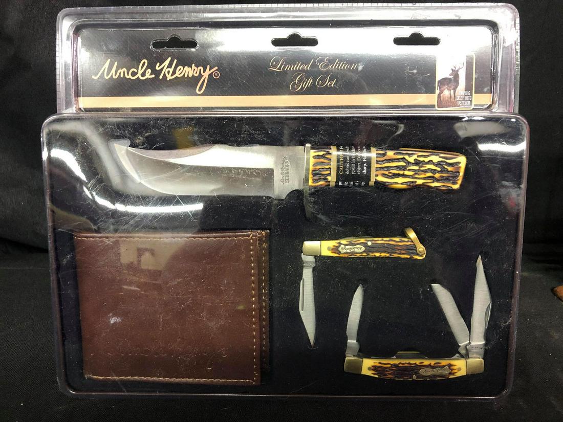 Uncle Henry Limited Edition Knife Gift Set: Uncle Henry Limited Edition Knife Gift Set