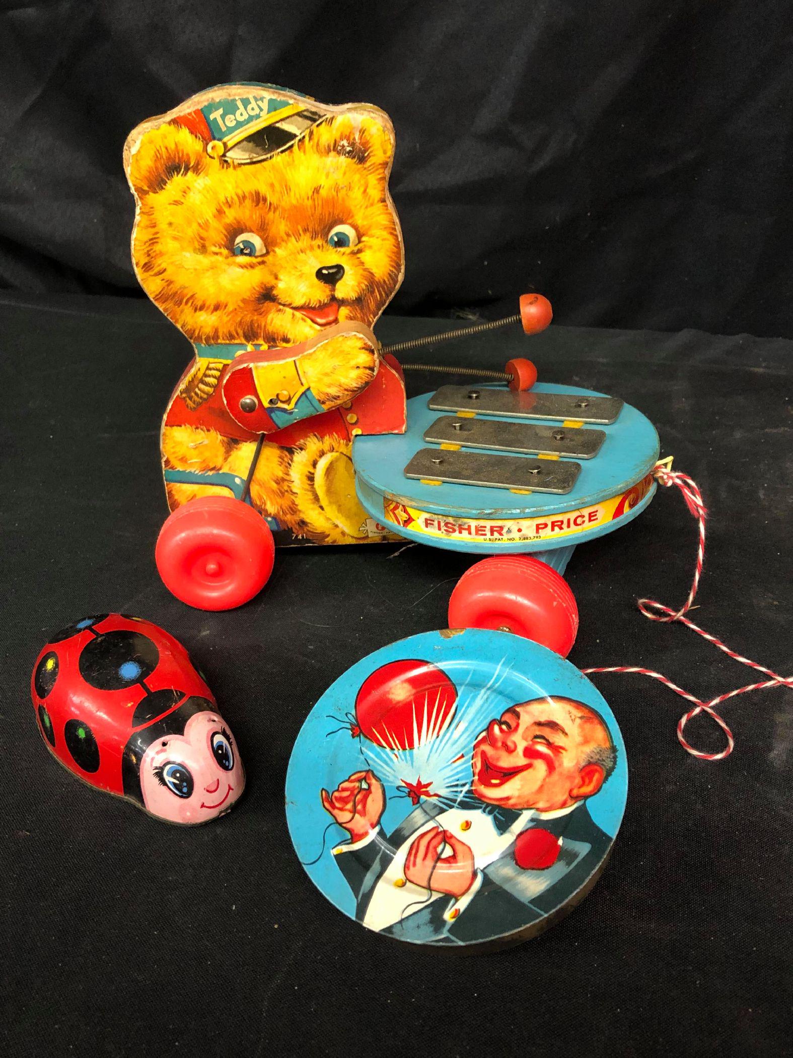 Fisher Price "Teddy" Xylophone & Other Toys: Fisher Price "Teddy" Xylophone & Other Toys