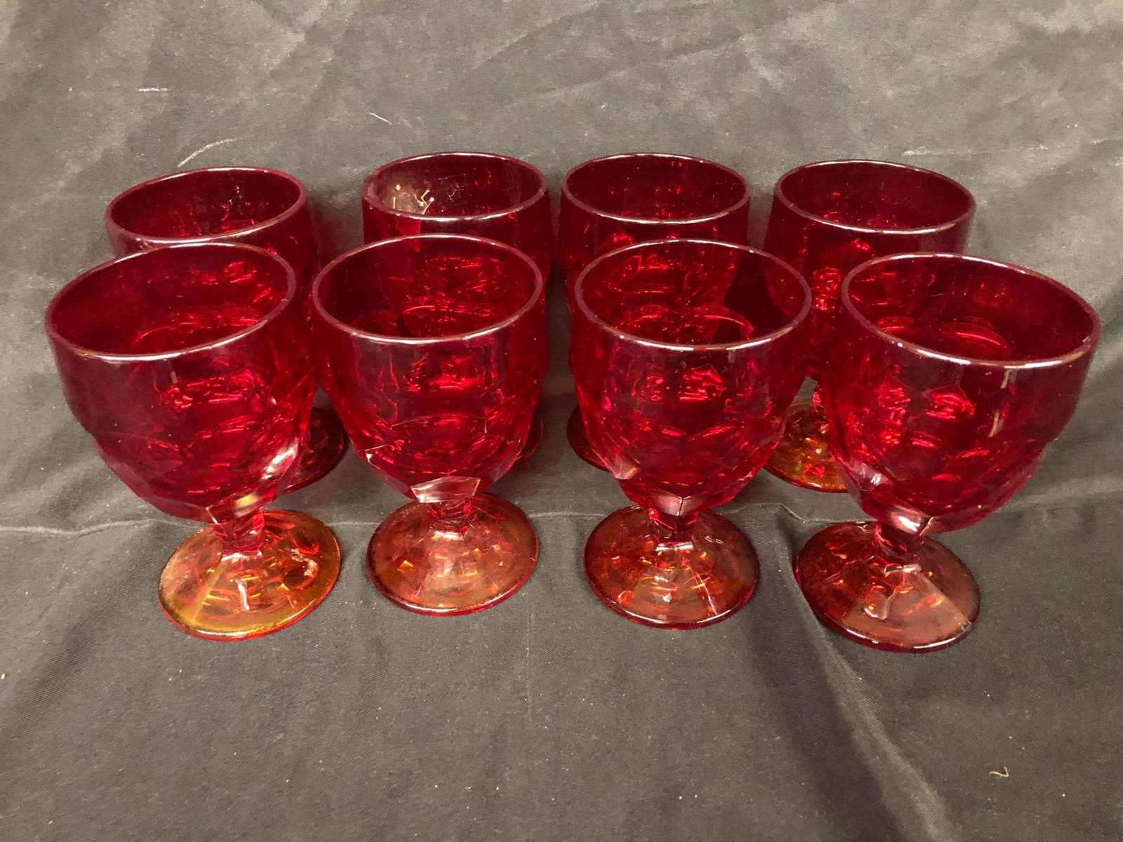 RUBY RED GOBLETS: RUBY RED GOBLETS