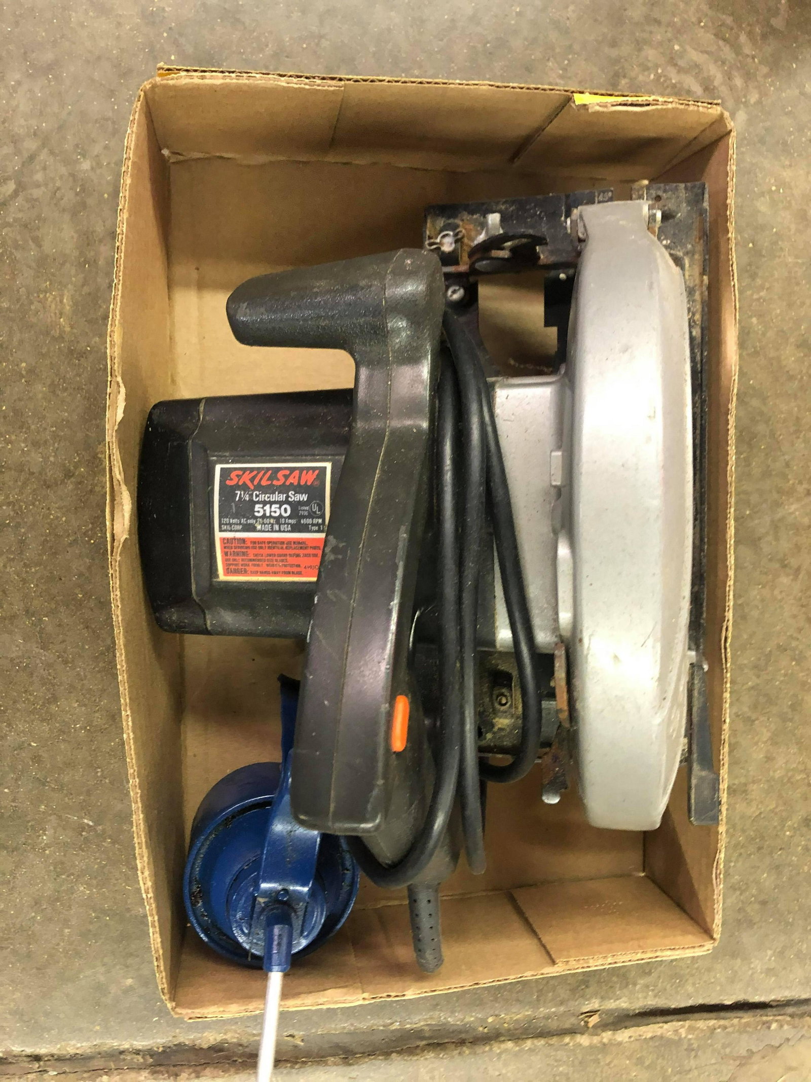 SKILL SAW BOX LOT: SKILL SAW BOX LOT