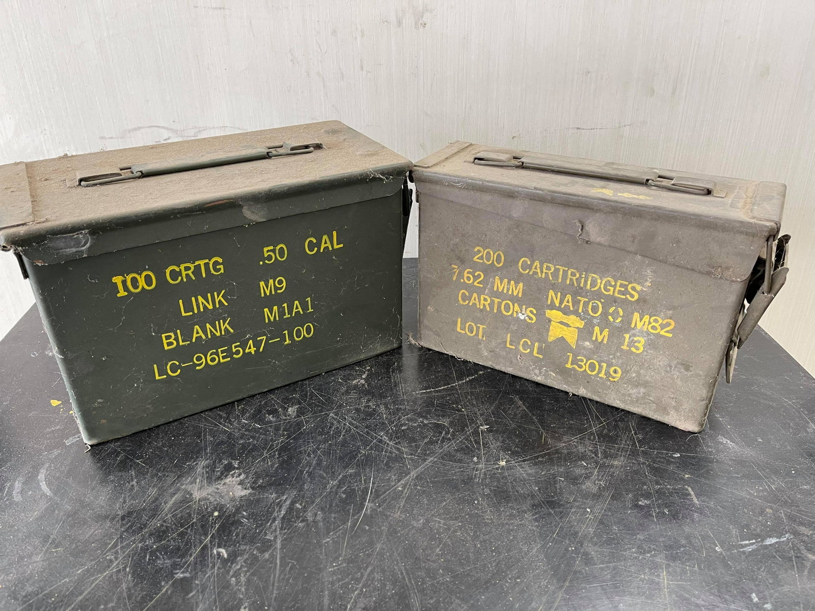 Pair Of Ammo Crates: Pair Of Ammo Crates
