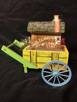 Jim Beam, Ernie's Wines and Liquors Flower Cart: Jim Beam, Ernie's Wines and Liquors Flower Cart Decanter