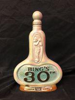 Bing's 30th Jim Beam Decanter: Bing's 30th Jim Beam Decanter