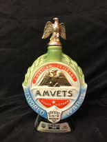 Jim Beam AMVETS 1970 Decanter: Jim Beam AMVETS 1970 Decanter