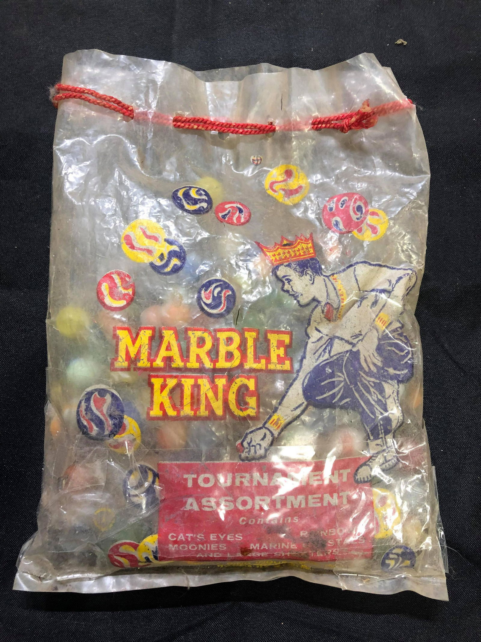 Vintage Marble King Tournament Assortment Of Marbles: Vintage Marble King Tournament Assortment Of Marbles