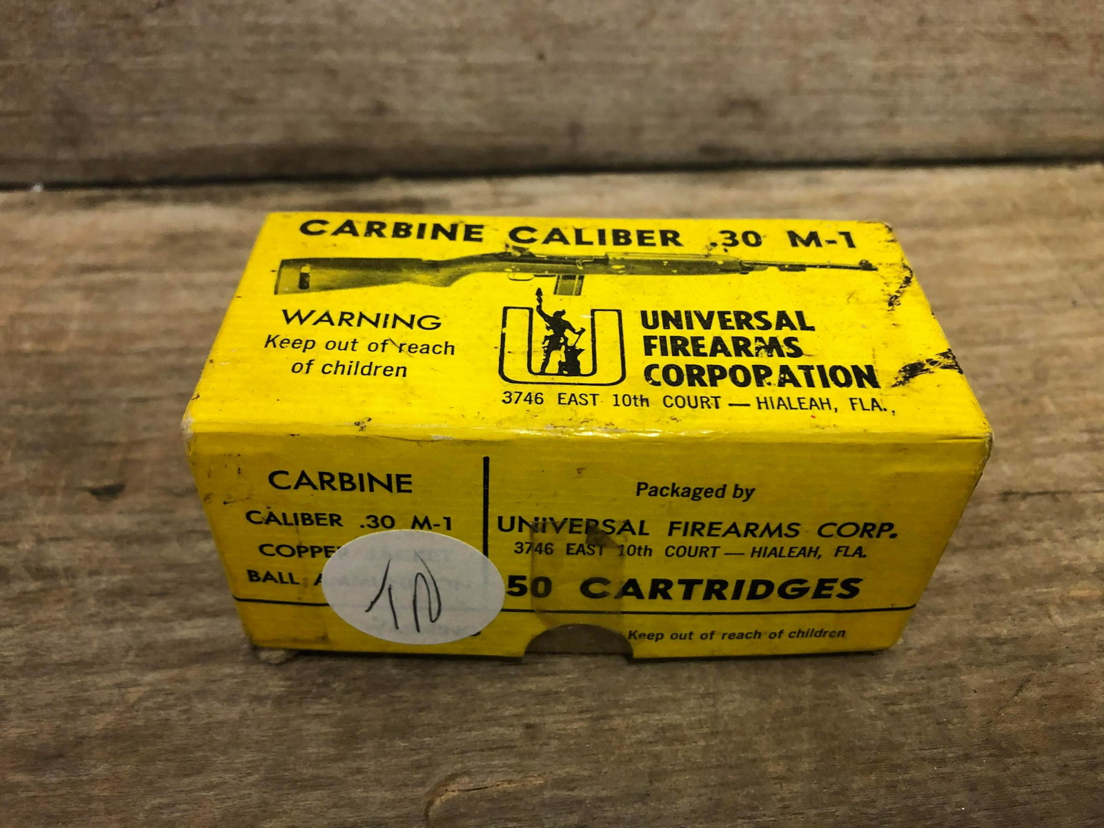 50 Rounds Carbine Caliber .30 M-1: 50 Rounds Carbine Caliber .30 M-1