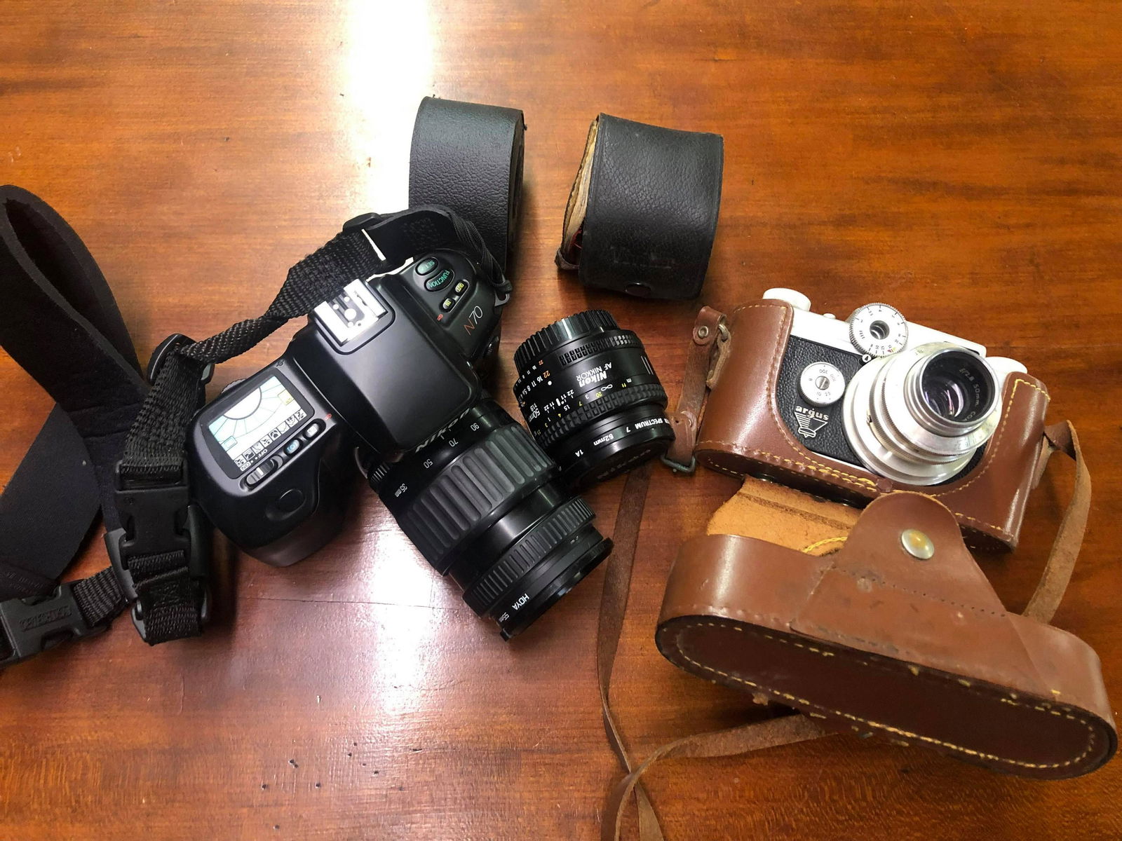 NIKON/ARGUS VINTAGE CAMERAS: NIKON/ARGUS VINTAGE CAMERAS