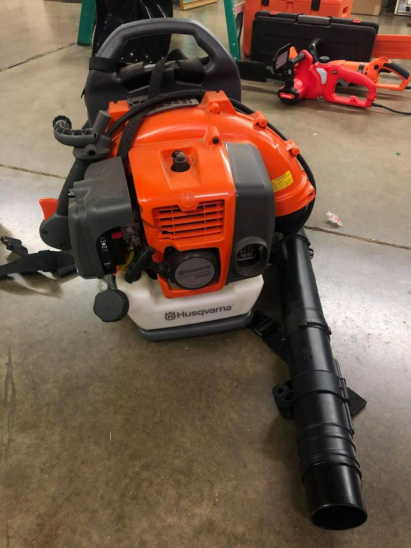 Husqvarna Shoulder Carry Blower 350BT: Husqvarna Shoulder Carry Blower 350BT