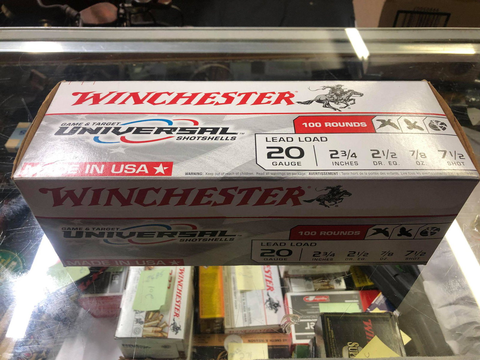 Winchester 20 gauge 100 Rounds: Winchester 20 gauge 100 Rounds