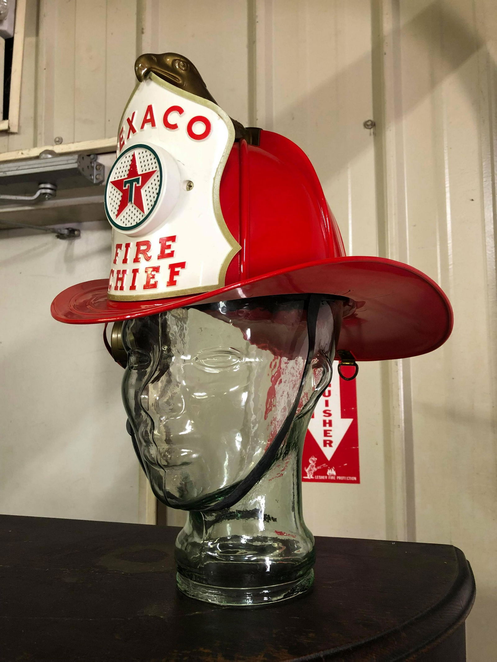 Texaco Fire Chief Helmet: Texaco Fire Chief Helmet