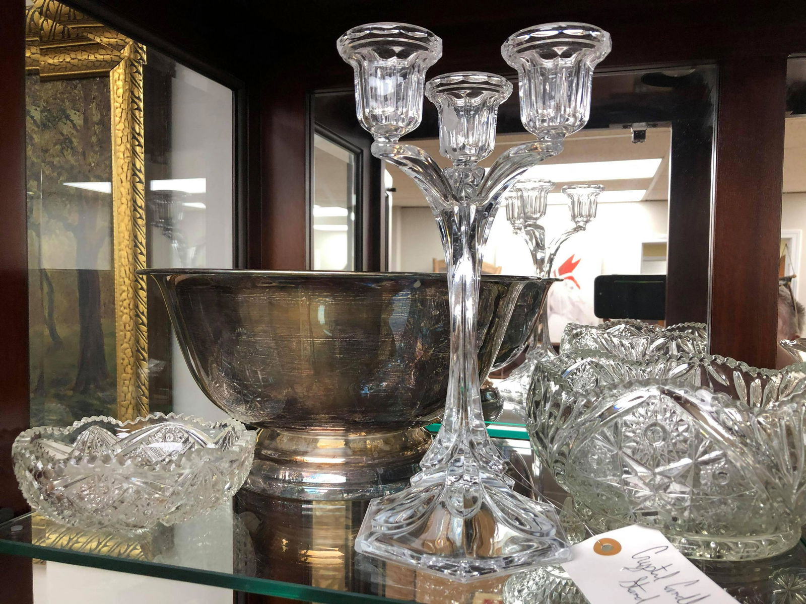 (3 Pictures) Large Collection Of Crystal/Cut (1 of 3)