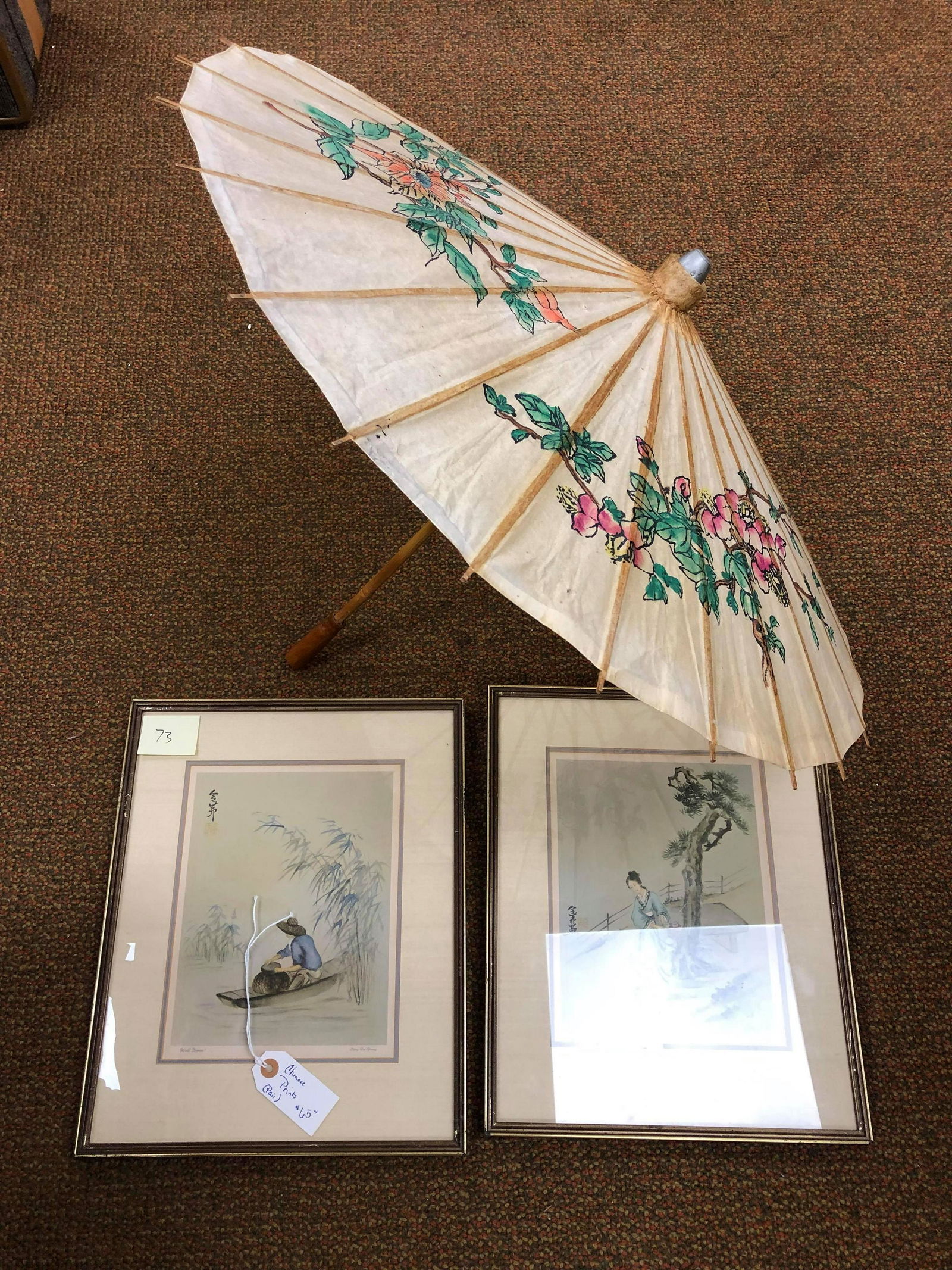 Oriental Prints & Umbrella (1 of 2)