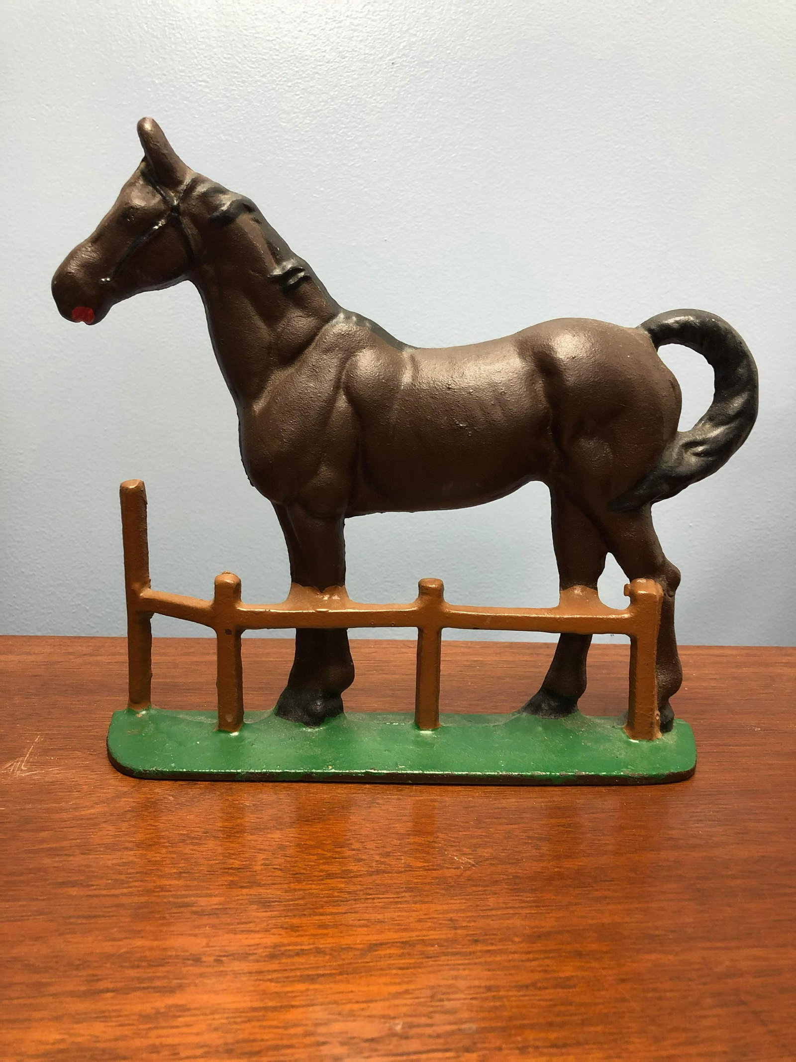 Cast Iron Horse Door Stop: Cast Iron Horse Door Stop