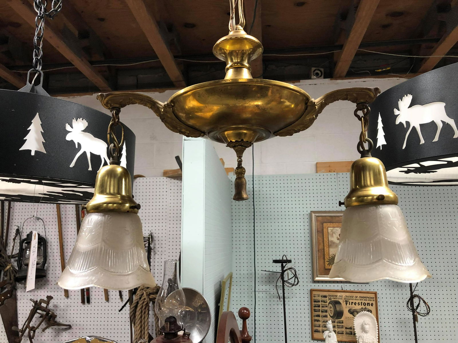 Antique Light Fixture (1 of 1)