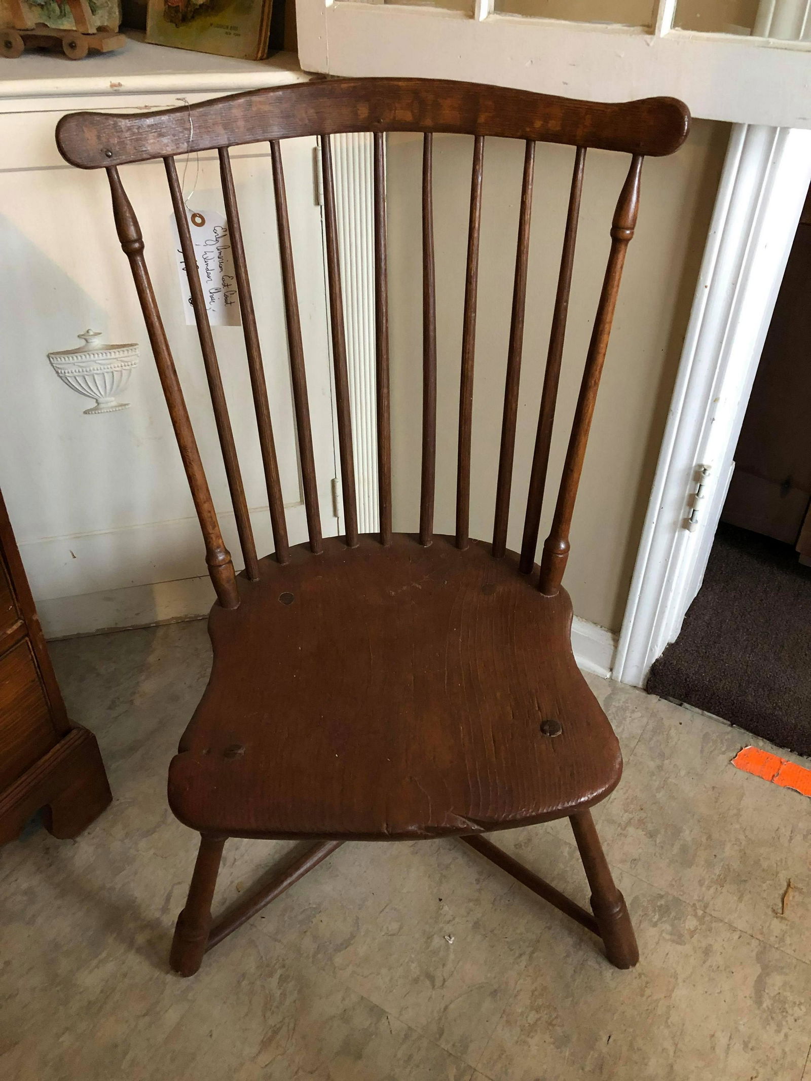 Early American East Coast Windsor Chair: Early American East Coast Windsor Chair