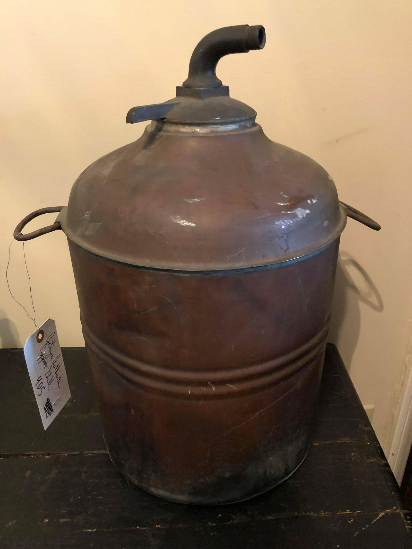 Authentic Old Copper Still (20") (1 of 2)