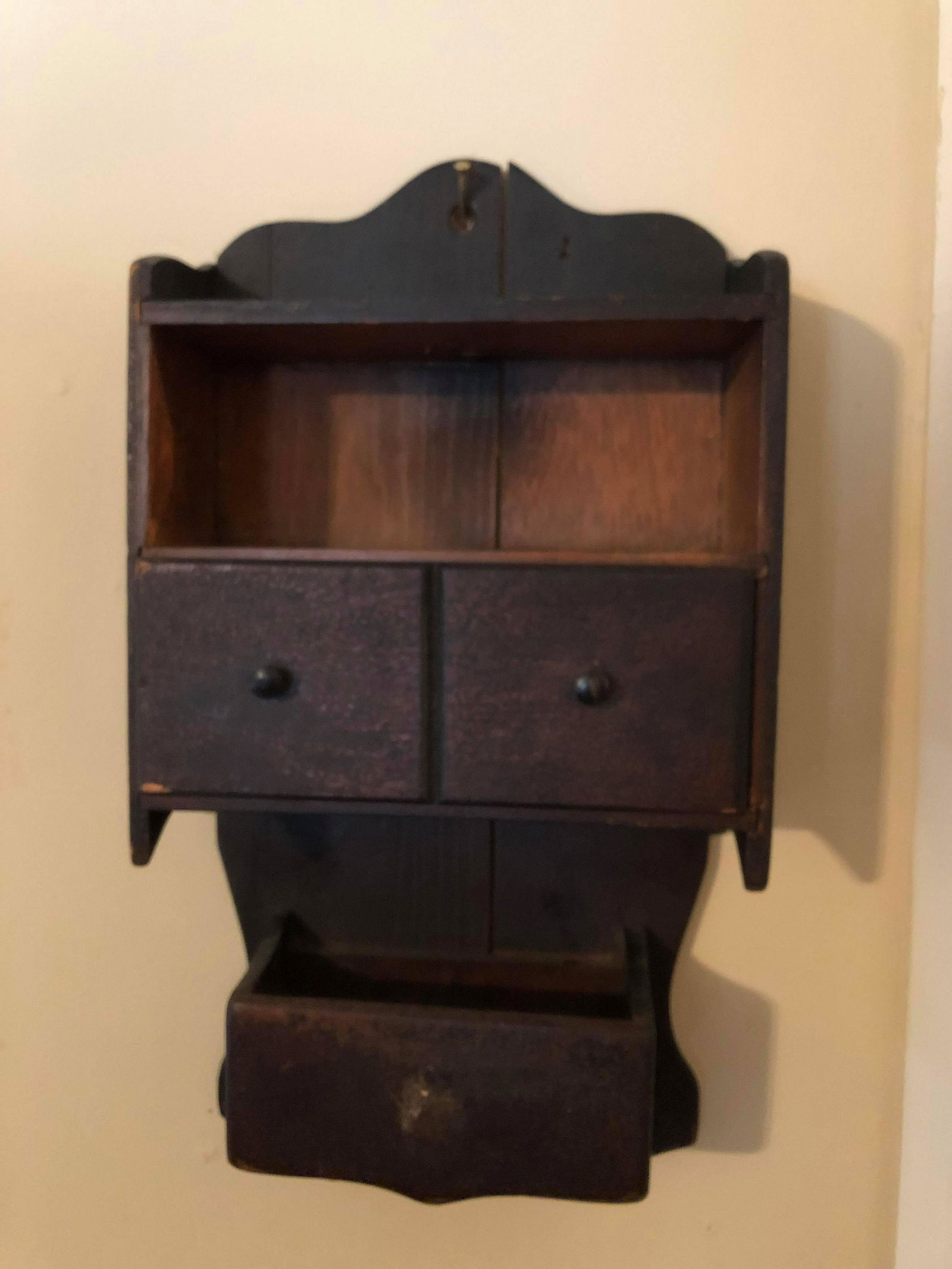 Primitive Wall Spice Rack (1 of 1)