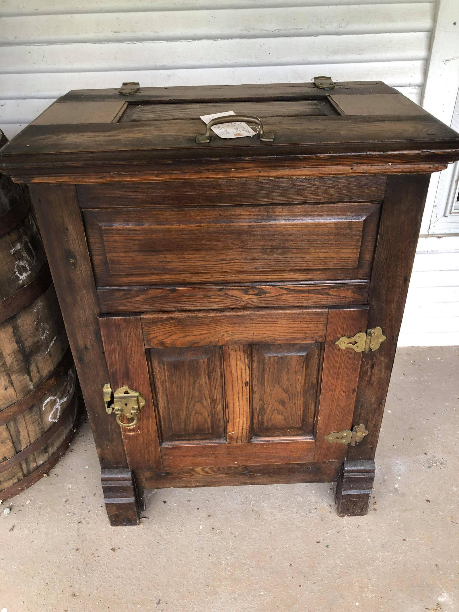 Late 19th Century Ice Chest: Late 19th Century Ice Chest