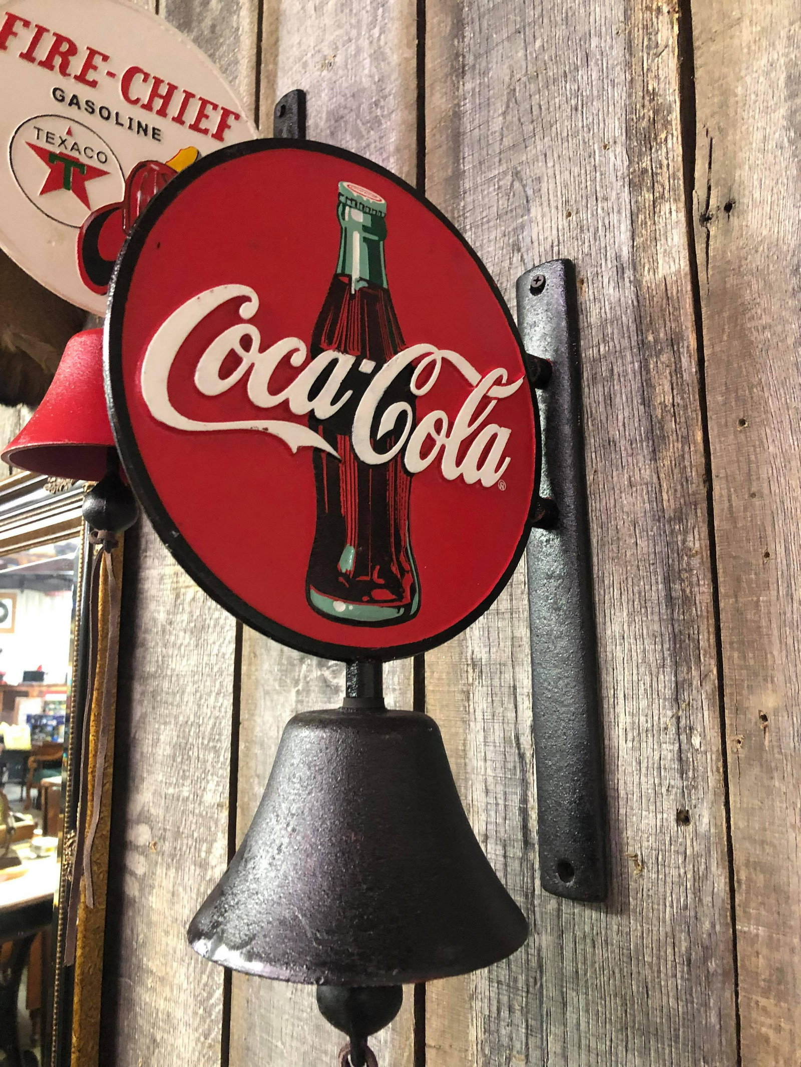 CAST IRON COCA-COLA BELL (1 of 1)