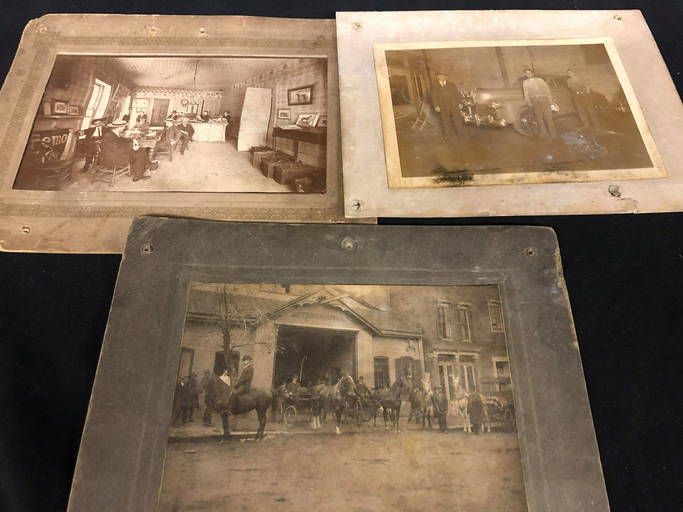 TRIO OF ANTIQUE PHOTOGRAPHS (0295) on Oct 01, 2021 Swisher Bros. Auction LLC in KY