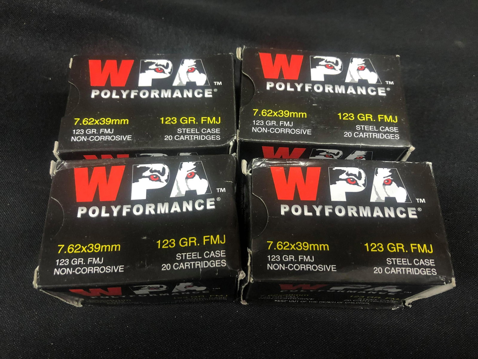 80 Rounds WPA 7.62x39mm: 80 Rounds WPA 7.62x39mm
