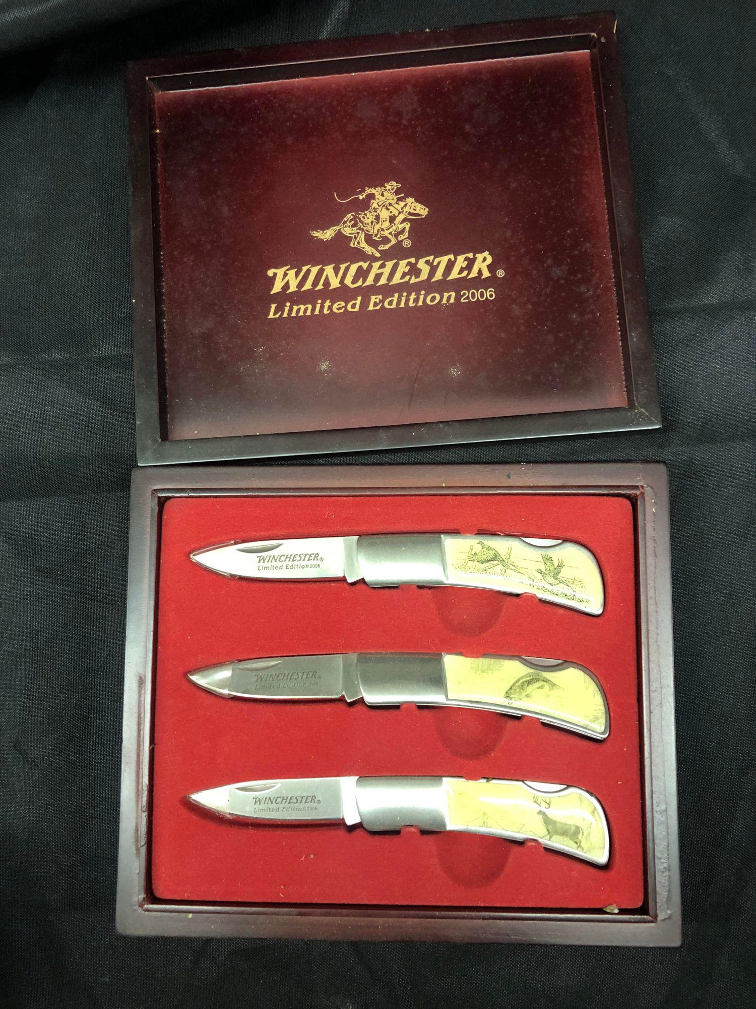 Winchester Limited Edition Trio of Knives: Winchester Limited Edition Trio of Knives