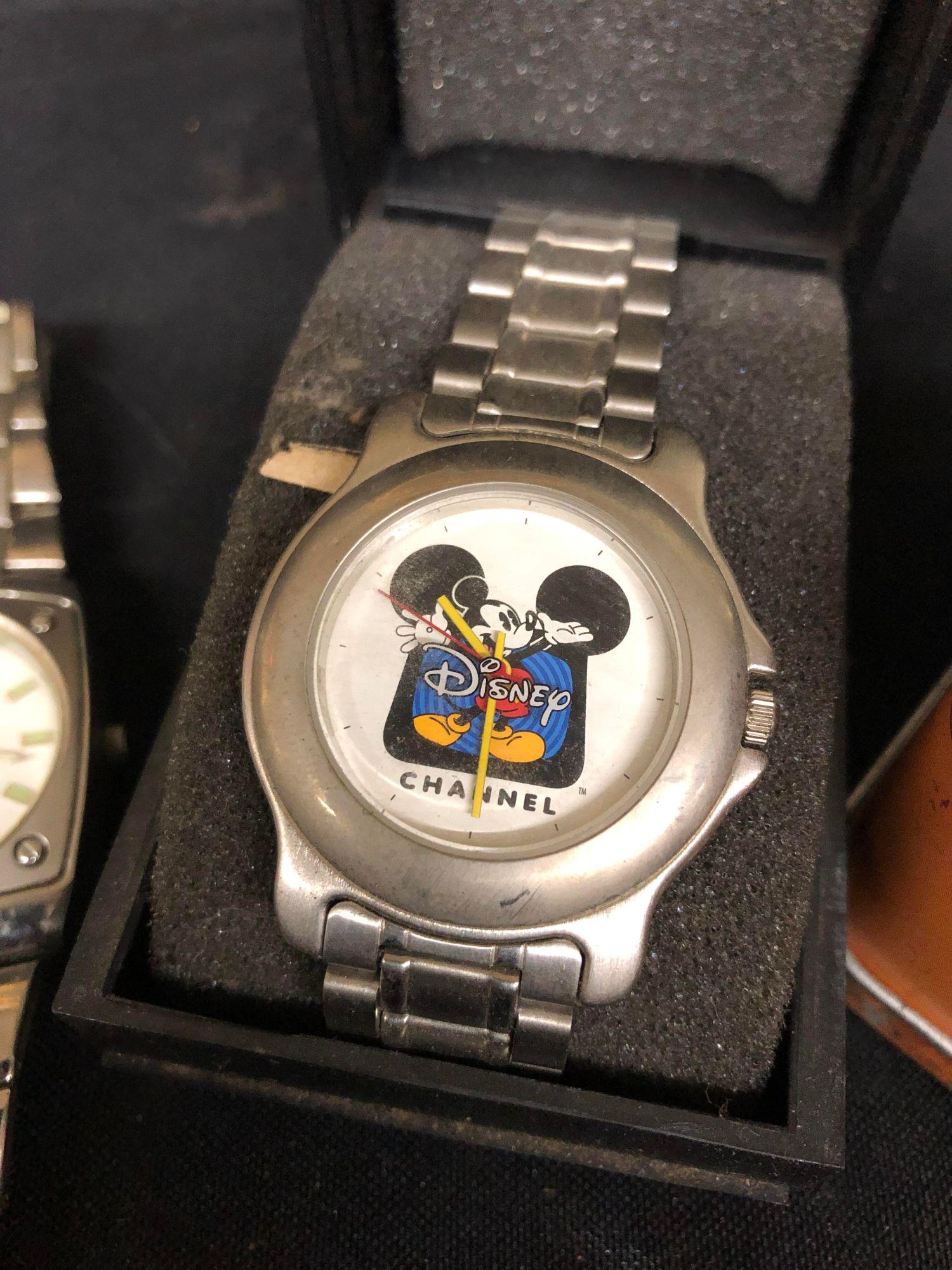 Collection of Watches including Channel Mickey Mouse (1 of 3)