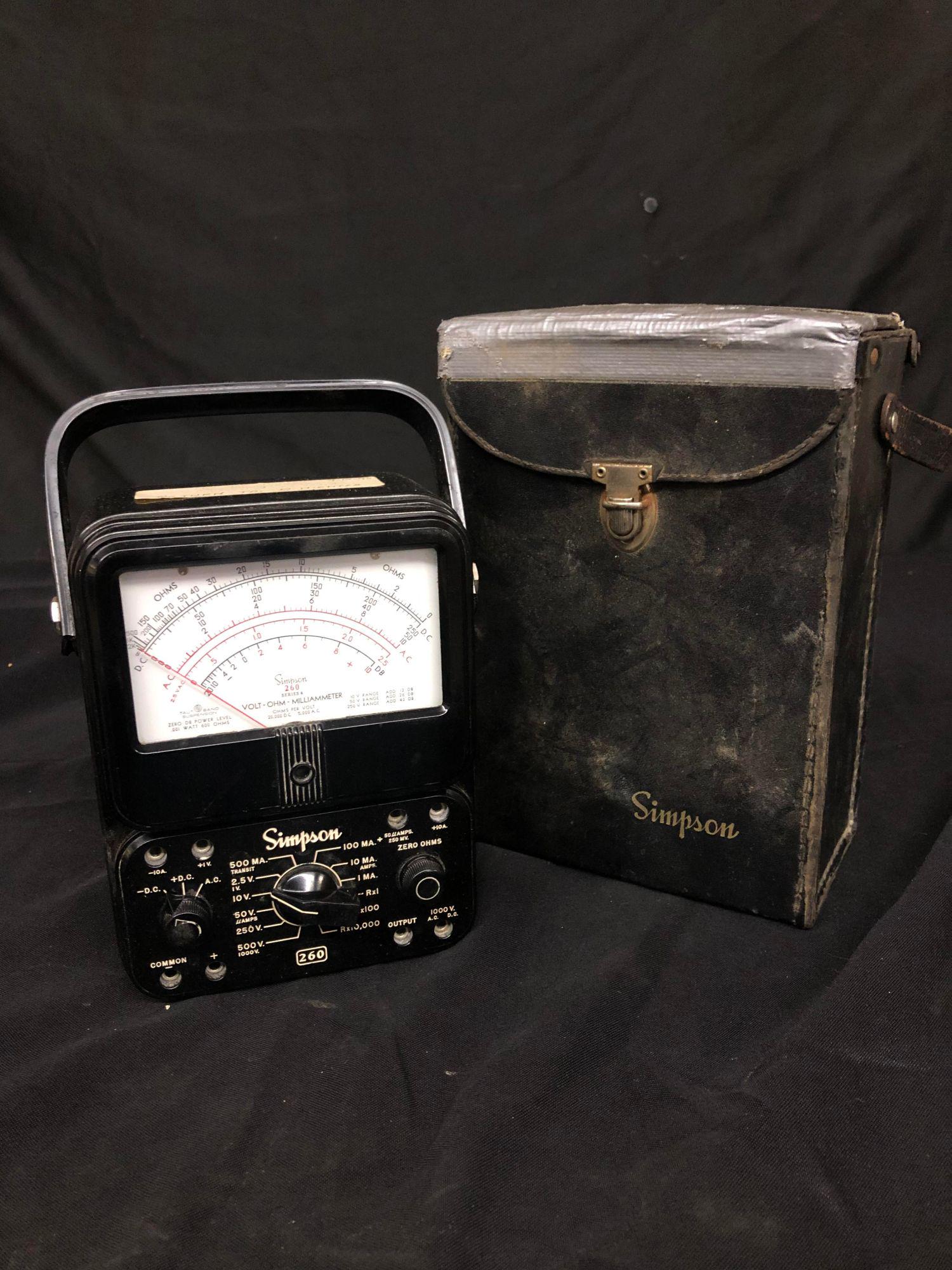 Simpson 260 Series Volt - OHM - Milliammeter (1 of 1)