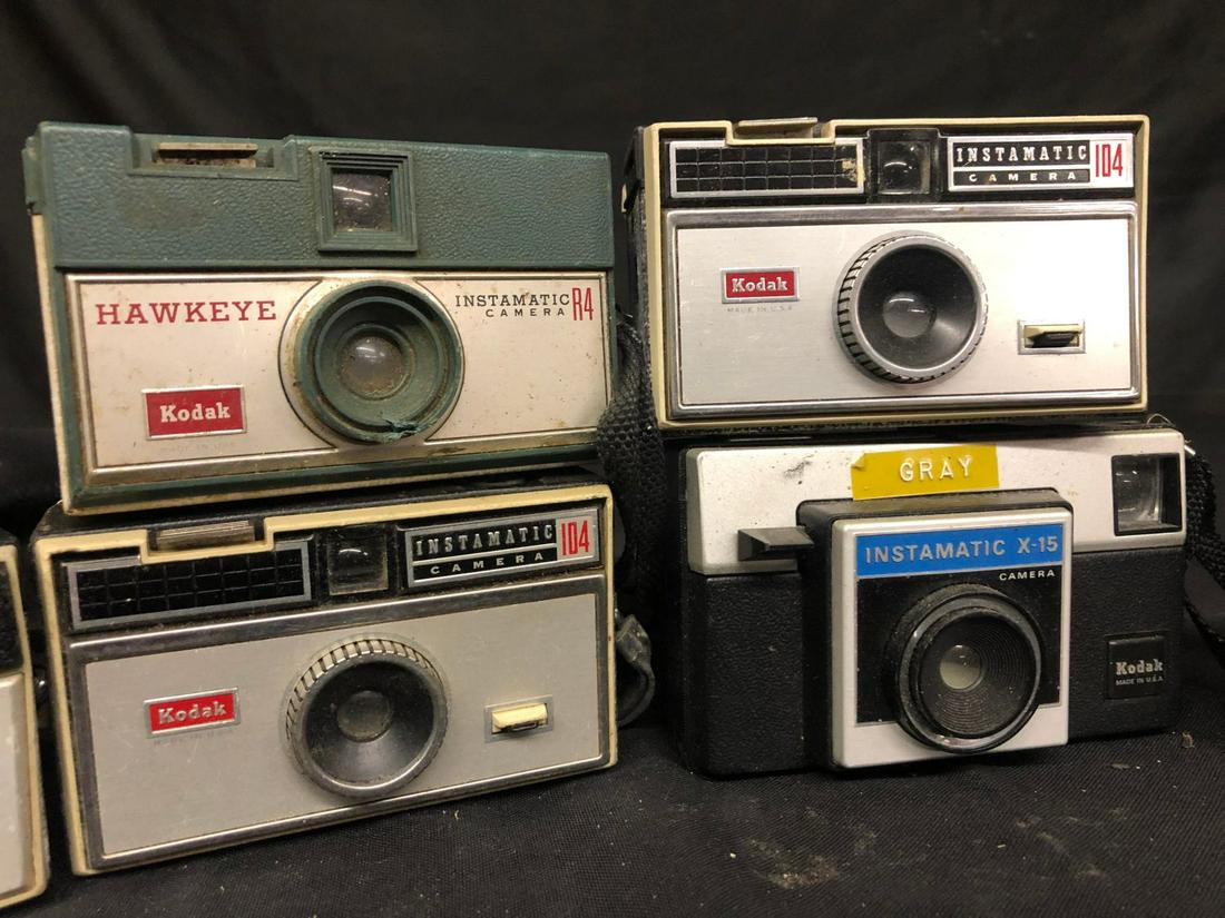 Collection of Vintage Kodak Cameras (1 of 1)