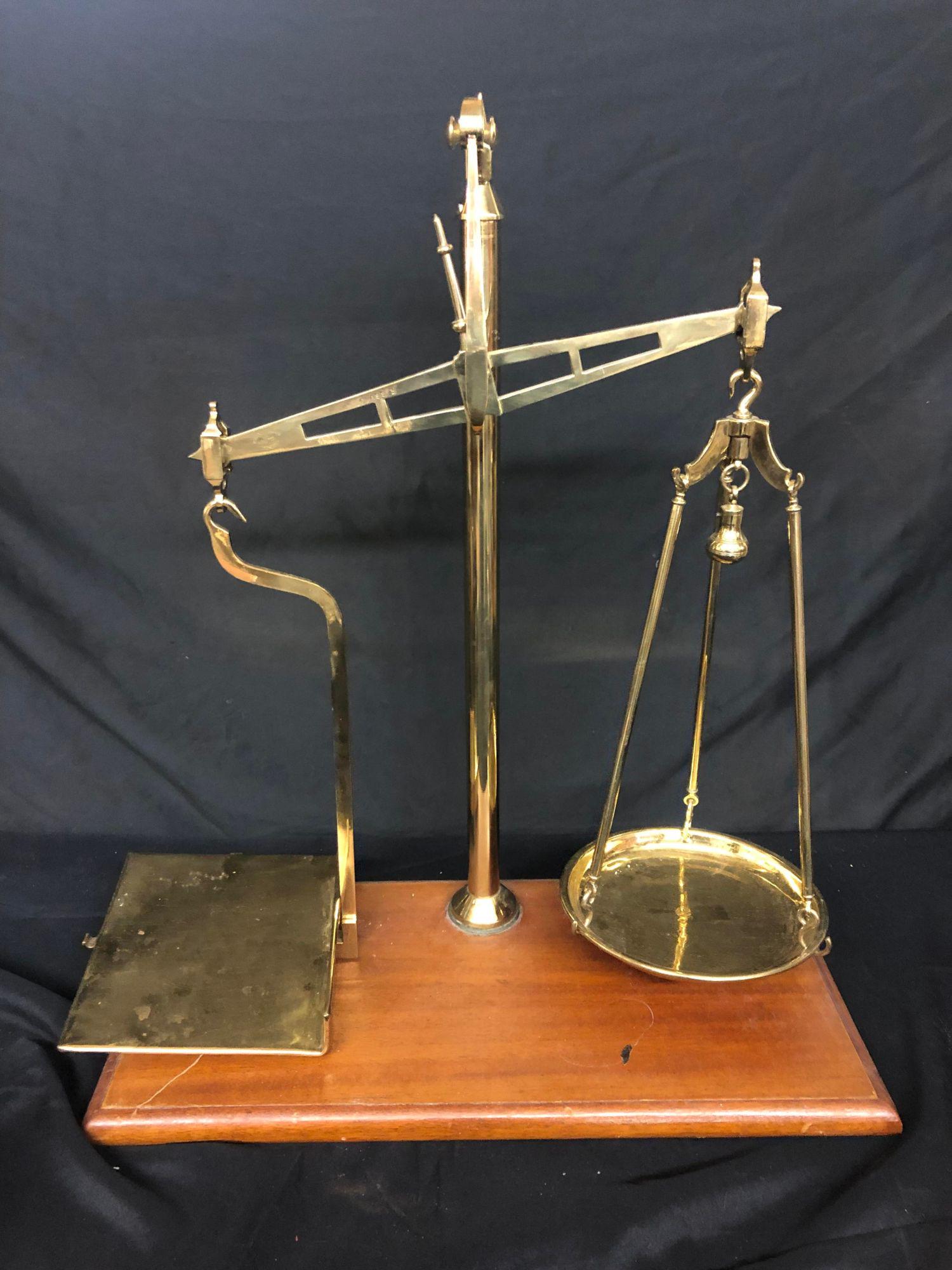 Berry & Warmington Vintage Brass Scales, Liverpool (1 of 2)