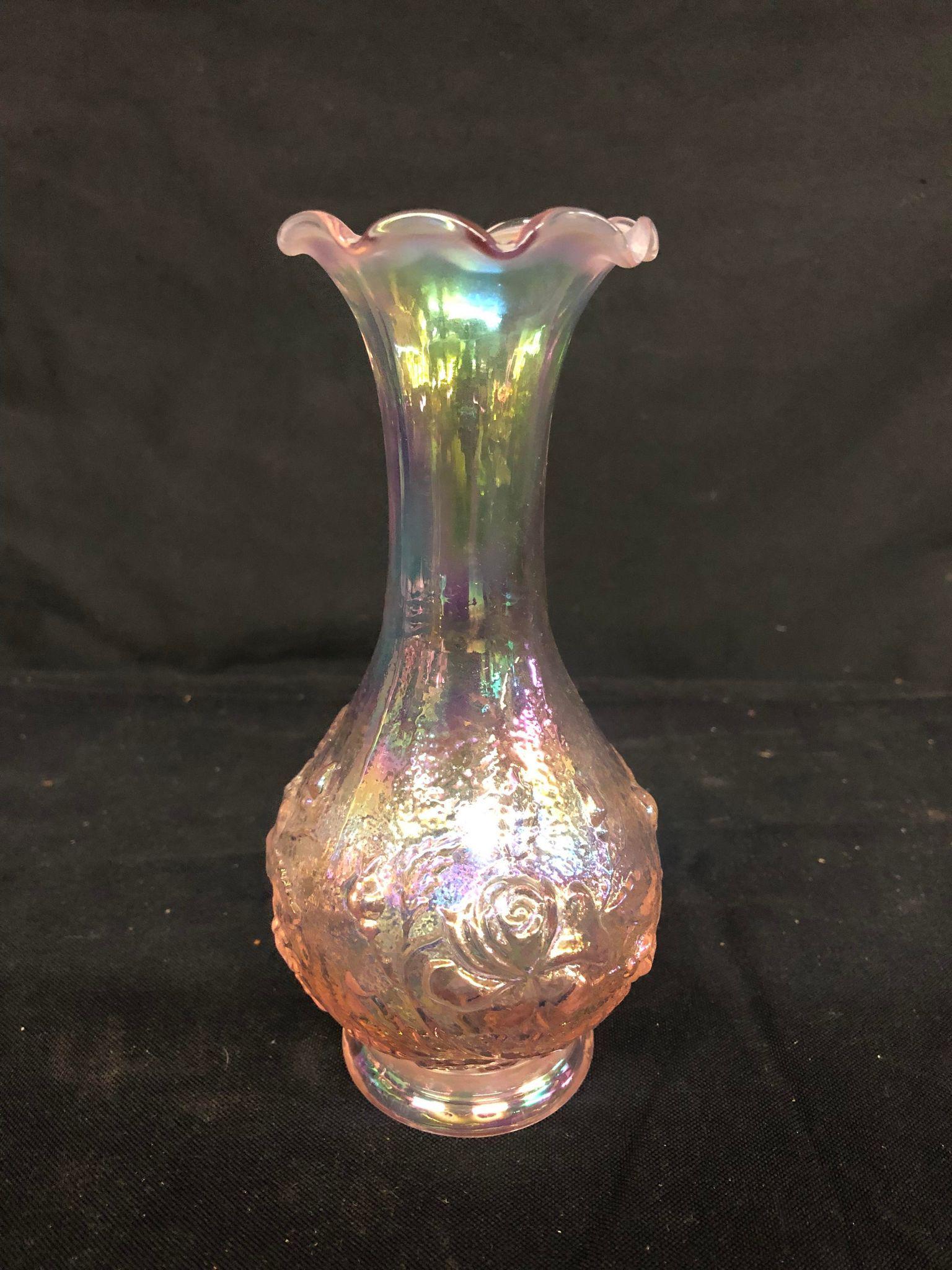 Fenton Opalescent Vase: Fenton Opalescent Vase