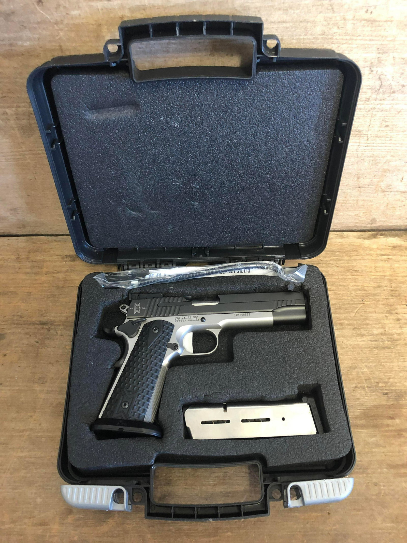 Sig Sauer 1911 .45 Max Michel 54B060553: Sig Sauer 1911 .45 Max Michel 54B060553