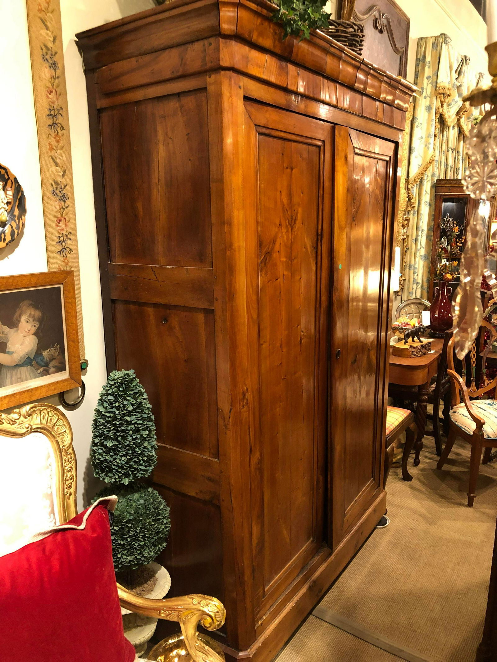 Antique Wardrobe 22"x84"x51" (1 of 6)