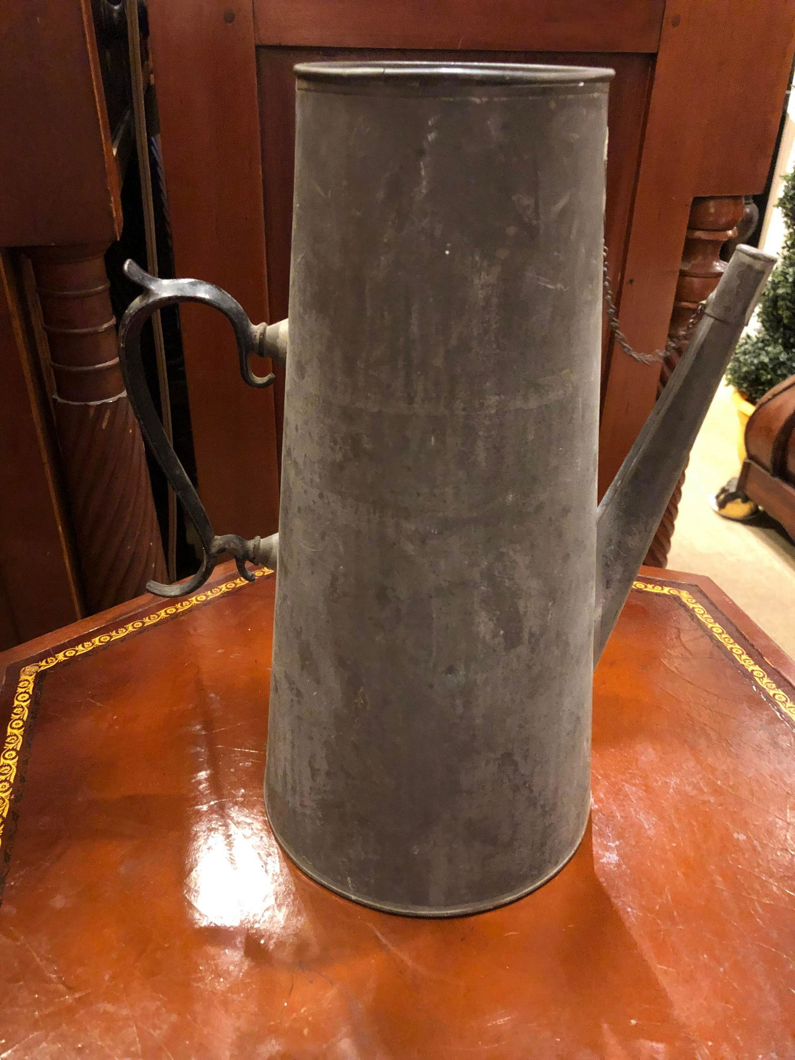 The Continental Antique Galvanized Watering Can (1 of 3)