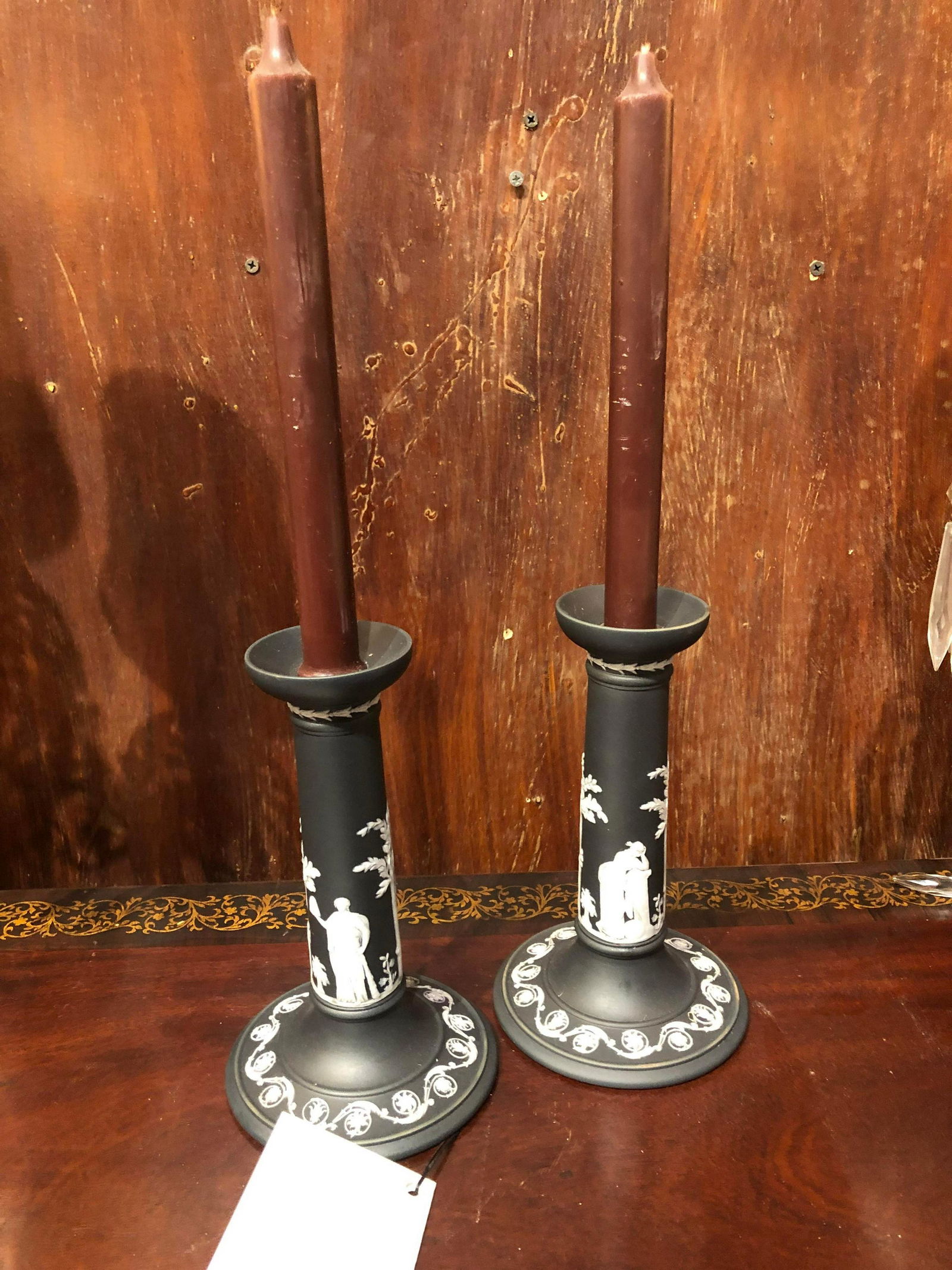 Fine Pair Of Neoclassical Black Basalt Ware Single (1 of 2)