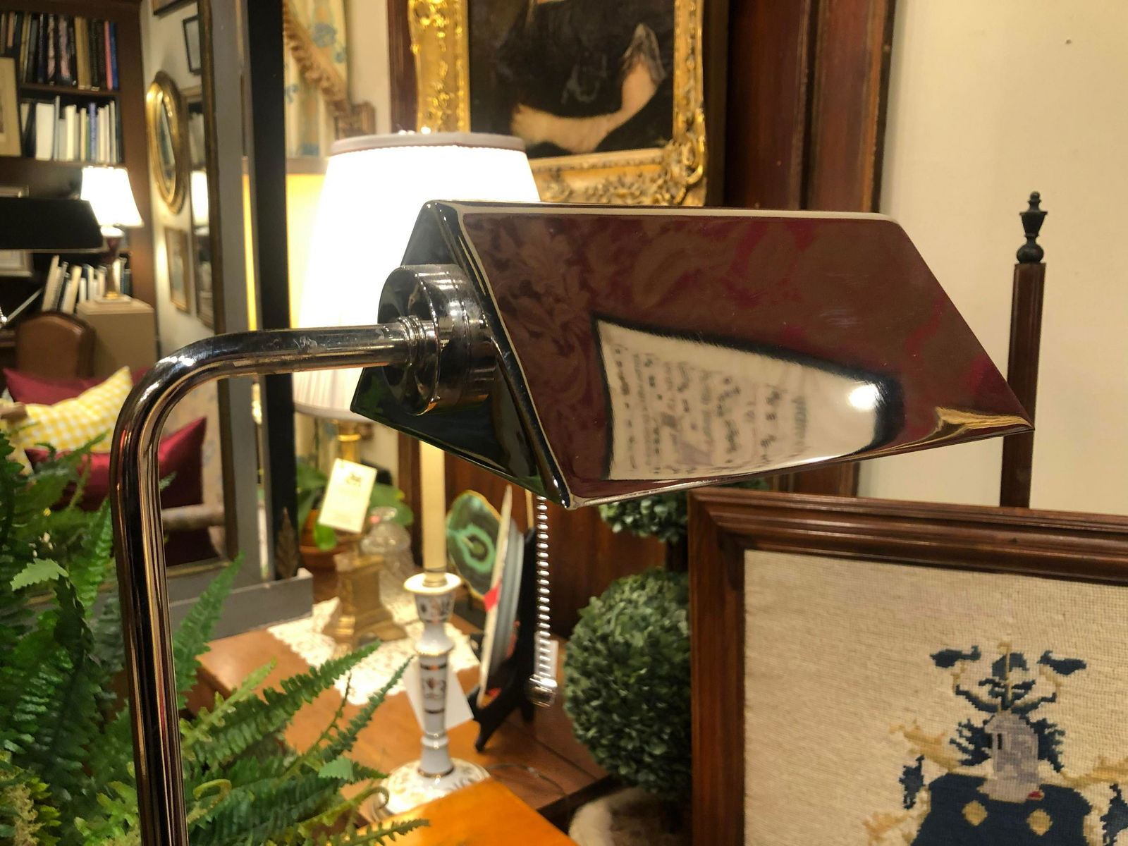 Chrome "Apothecary" Lamp By Ralph Lauren New (1 of 3)