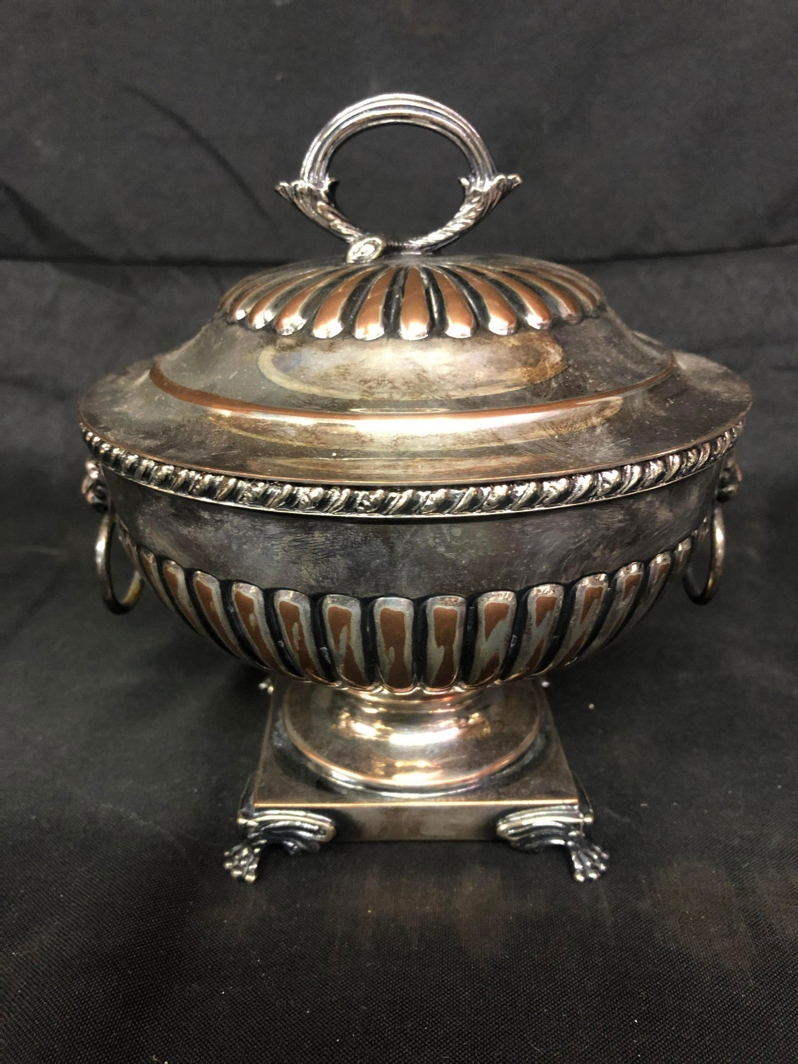 Silver Lidded Compote (1 of 2)