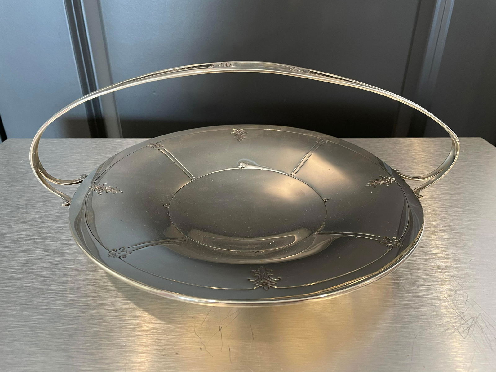 J.S.Co. Sterling Silver D28-1A SODAN Wedding Basket (1 of 4)