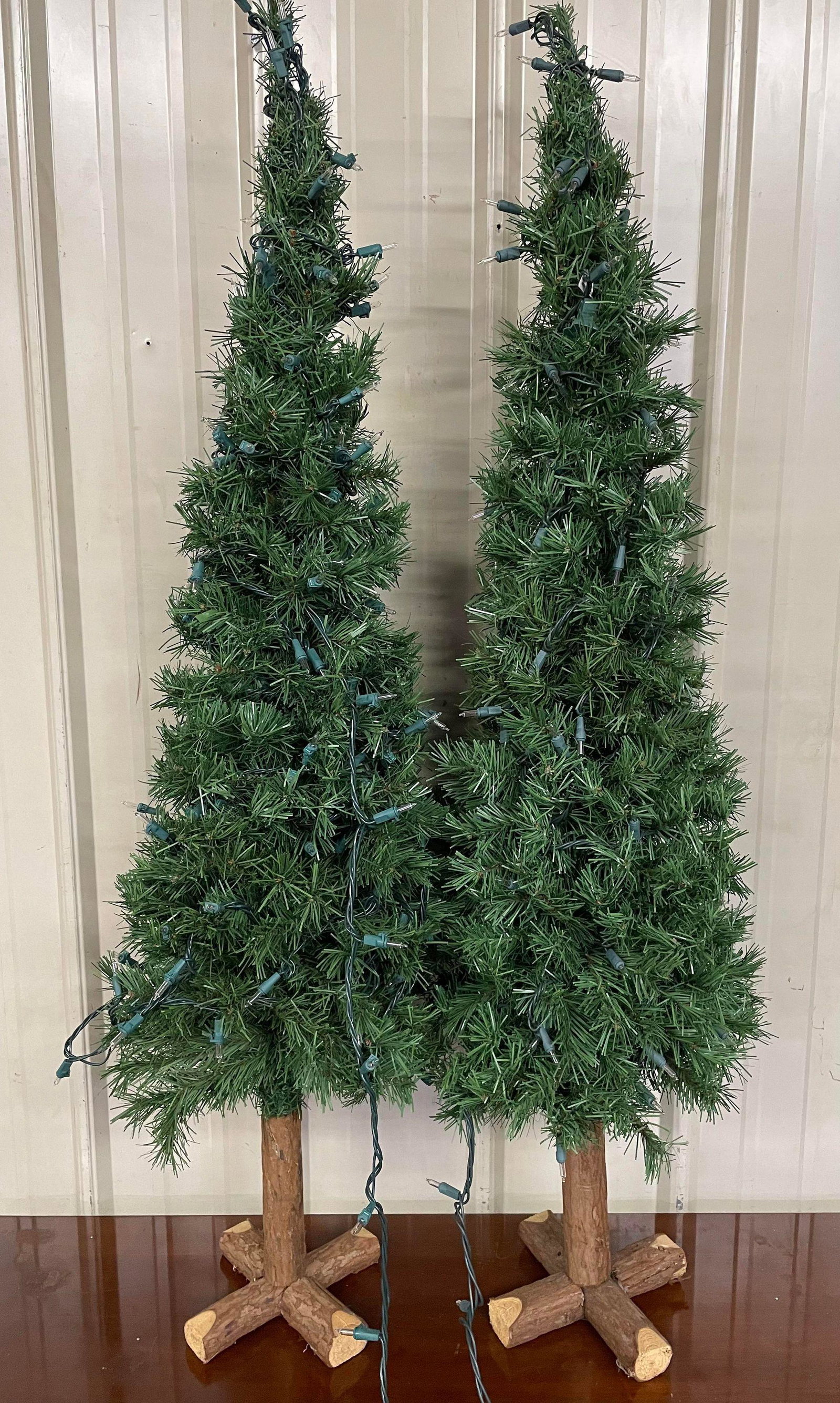 Pair of Christmas Trees: Pair of Christmas Trees