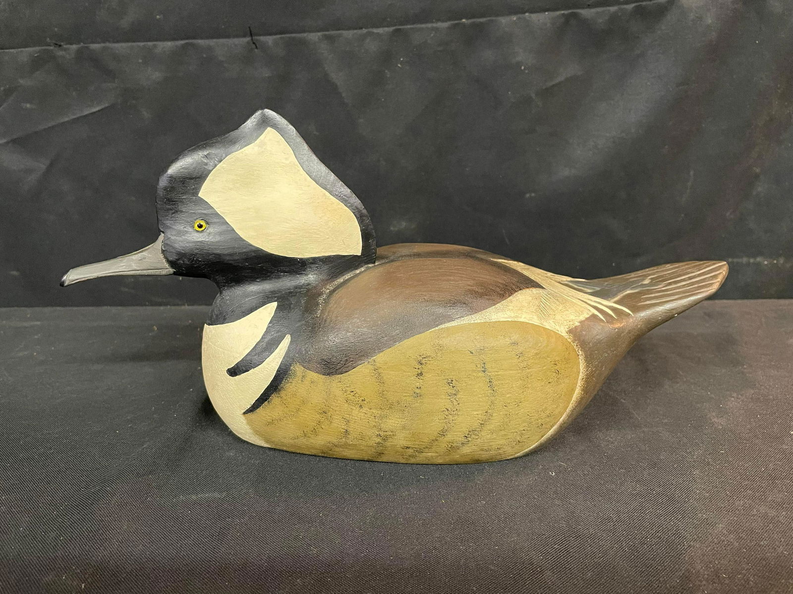 WM. C. Provine Signed Wooden Duck Decoy (1 of 3)