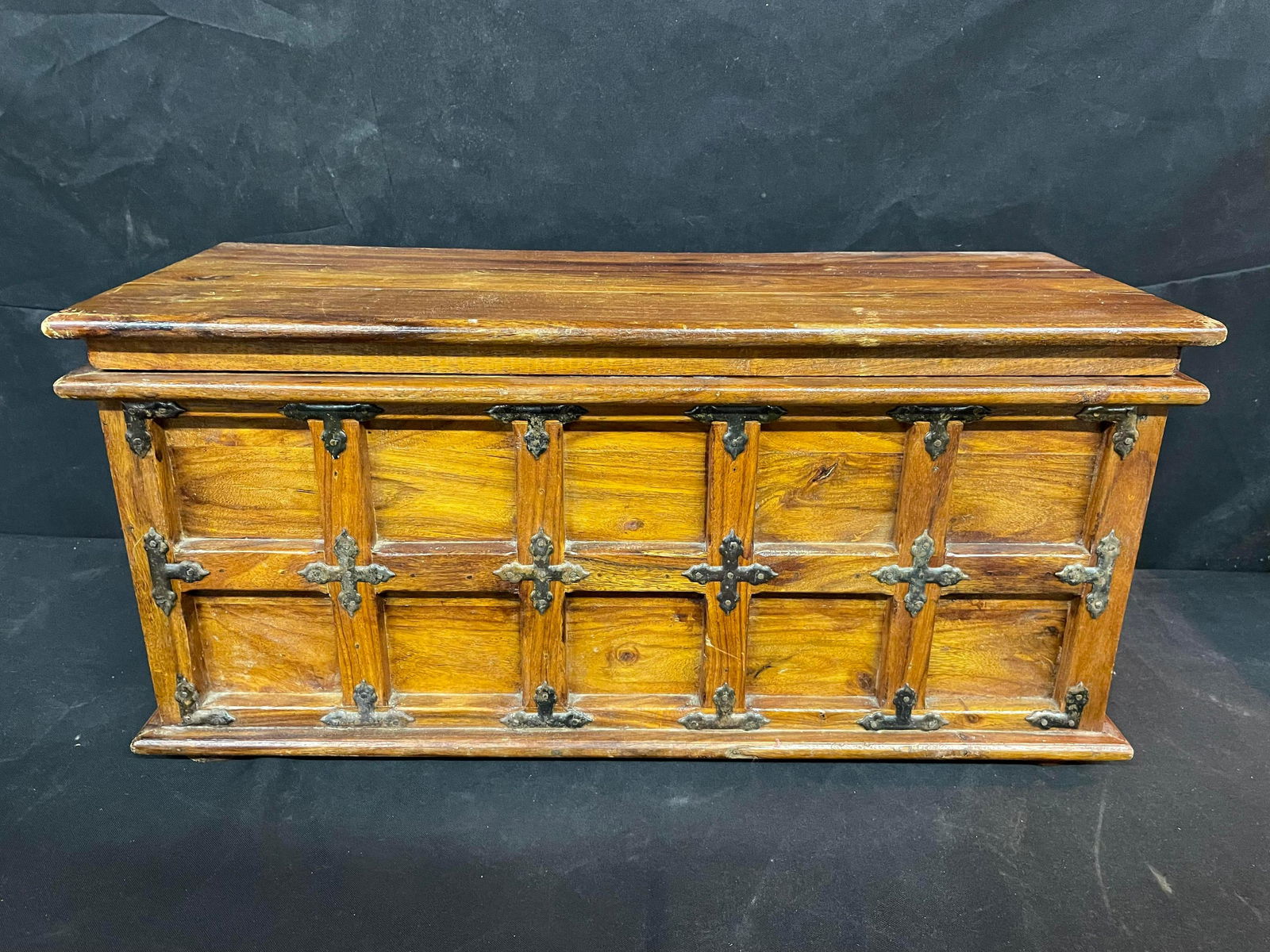 Unique Wooden Chest (1 of 4)