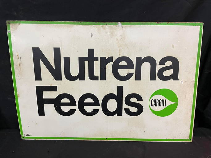 Metal Nutrena Feeds By Cargill Sign Feb 25, 2022 Swisher Bros