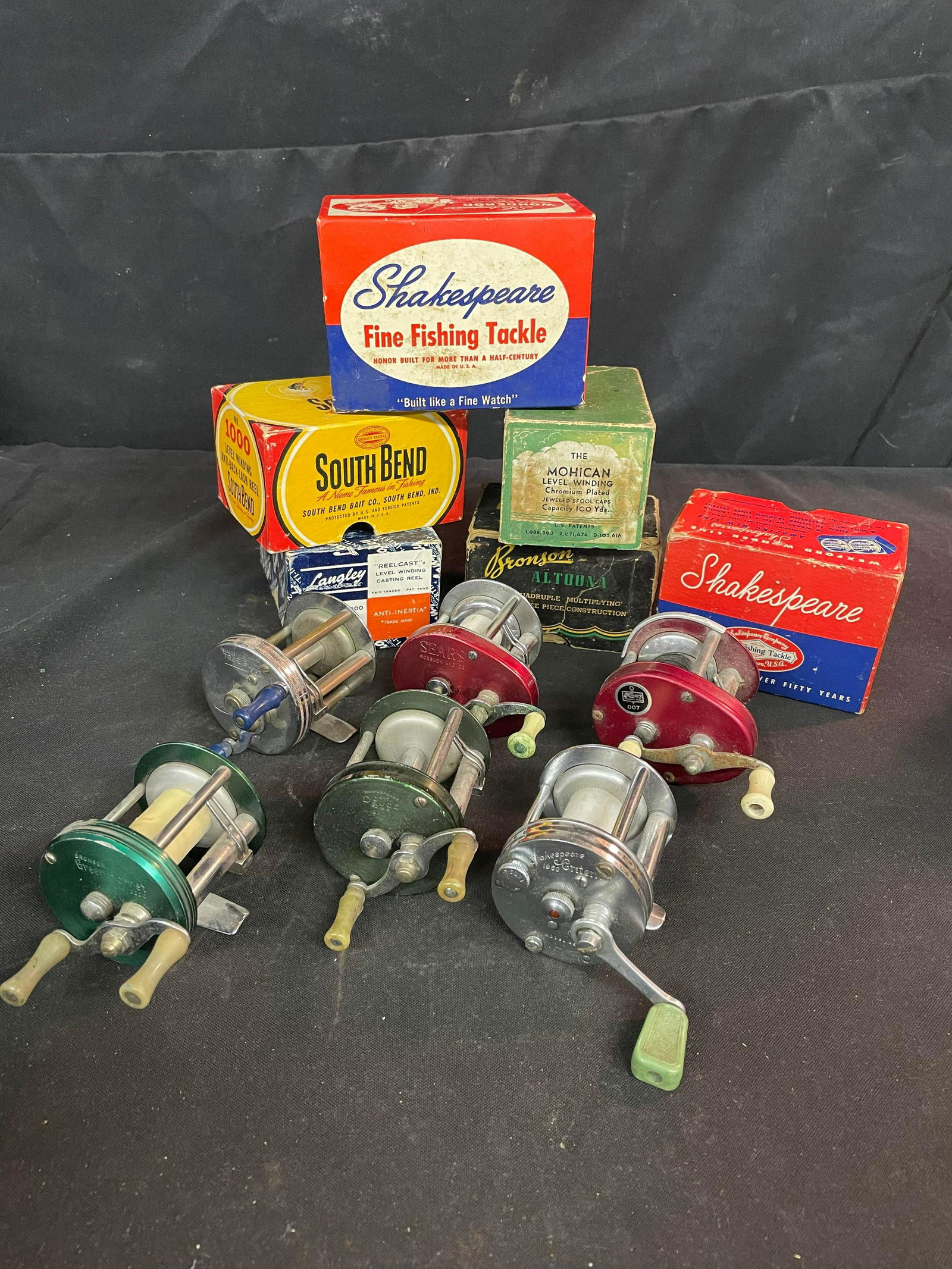 Collection Of Fishing Reels And Boxes Including (1 of 1)