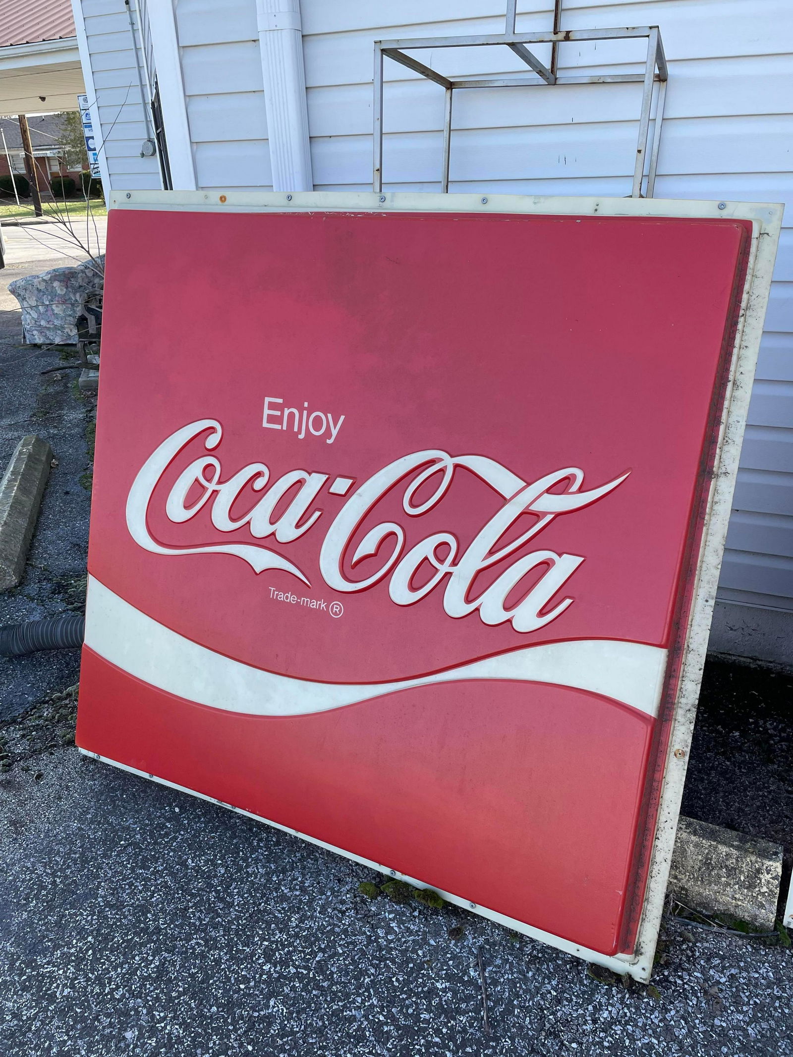 Large Enjoy Coca-Cola Sign (1 of 1)