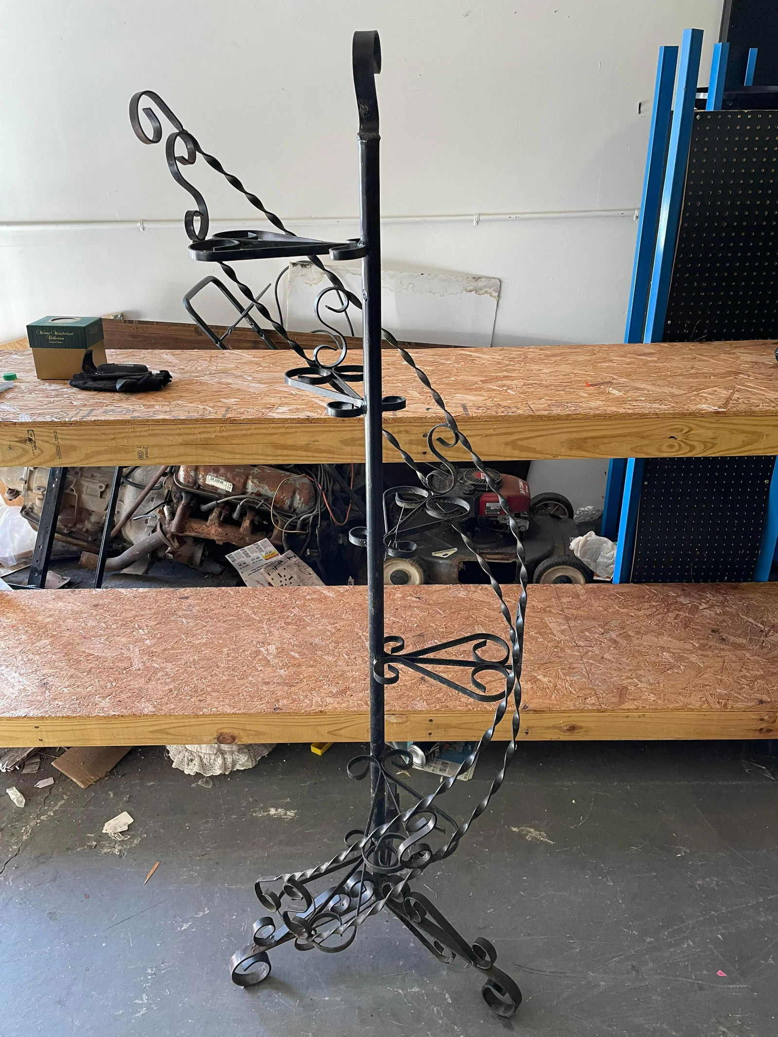 Wrought Iron Plant Stand/Display (1 of 3)