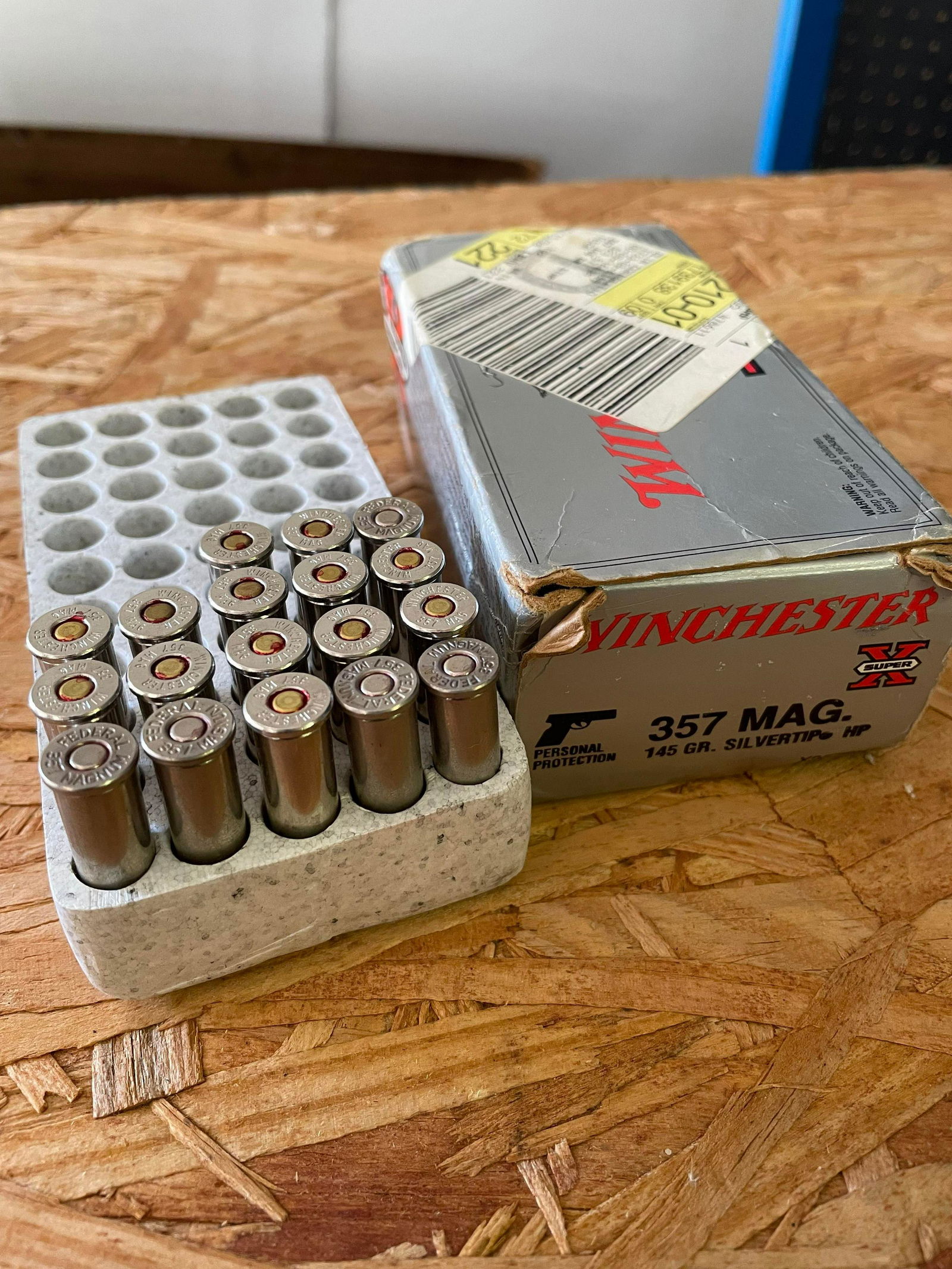 18 Rounds Winchester .357 Mag. 145 Gr. (1 of 1)