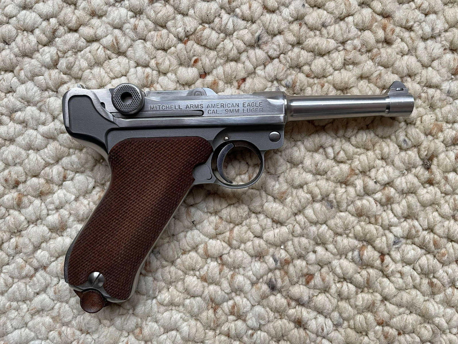 Mitchell Arms American Eagle 9mm Luger Houston, TX. S/N:4094: Mitchell Arms American Eagle 9mm Luger Houston, TX. S/N:4094