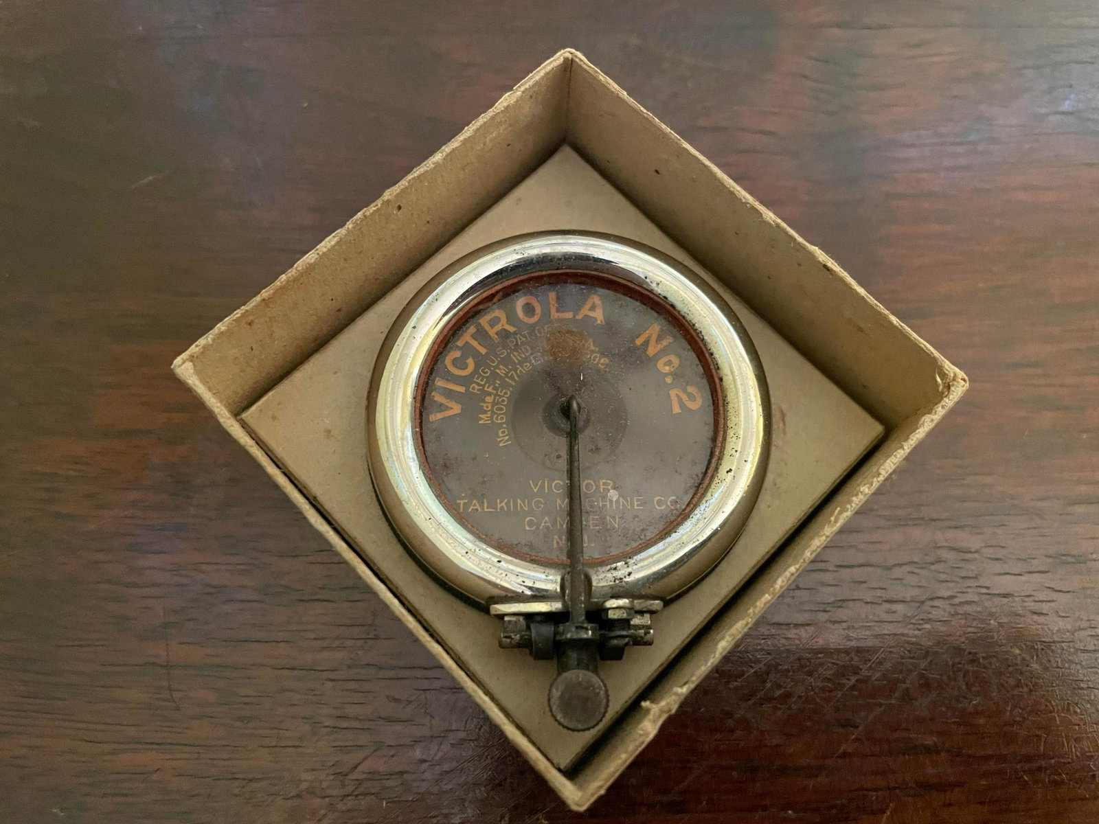 Victrola No. 2 No. 6035 With Box 2": Victrola No. 2 No. 6035 With Box 2"